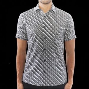 BERTIGO Nickolas Short Sleeve Shirt Size Medium